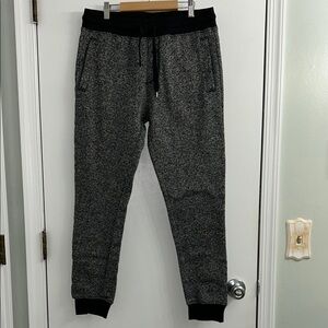 SouthPole Men's Gray/black Jogger Pants - size L